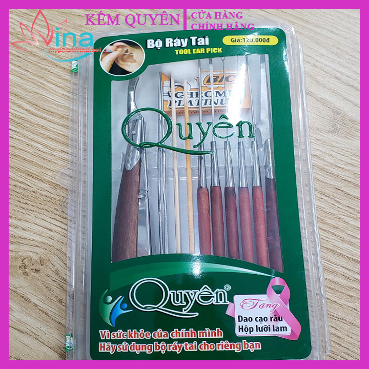 BỘ RÁY TAI QUYÊN (COMBO 10 DỤNG CỤ) 1