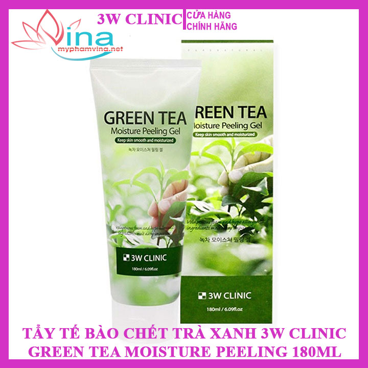 Gel Tẩy Tế Bào Chết 3W Clinic Moisture Peeling 180ml