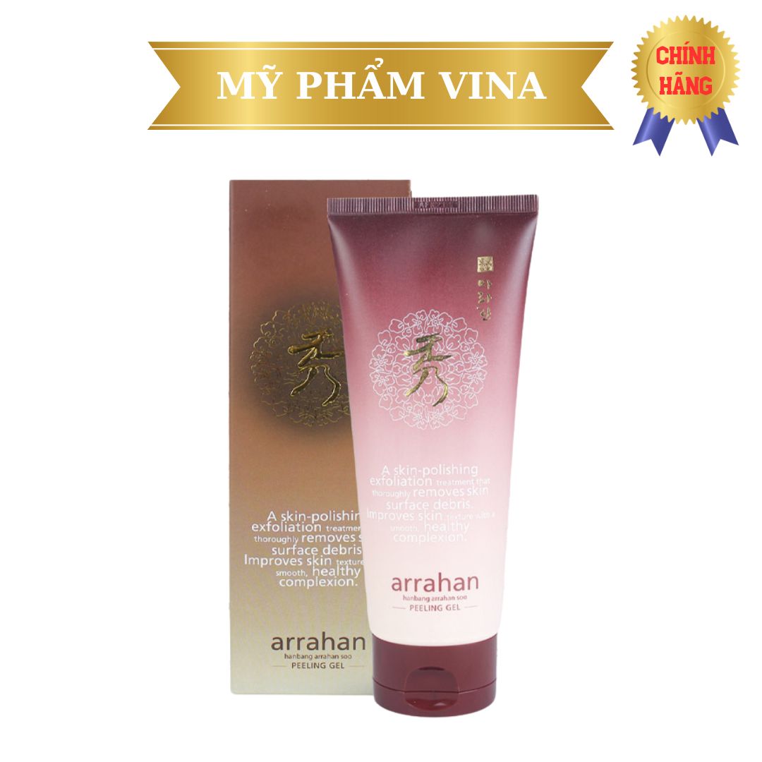 Gel Tẩy Tế Bào Chết Arrahan Chiết Xuất Thảo Mộc Hanbang Arrahan Soo Peeling Gel 180ml 1