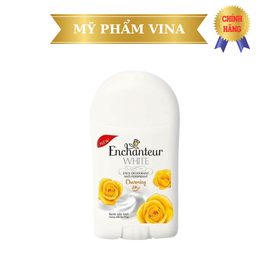 Sáp khử mùi trắng da Enchanteur White Charming 40g