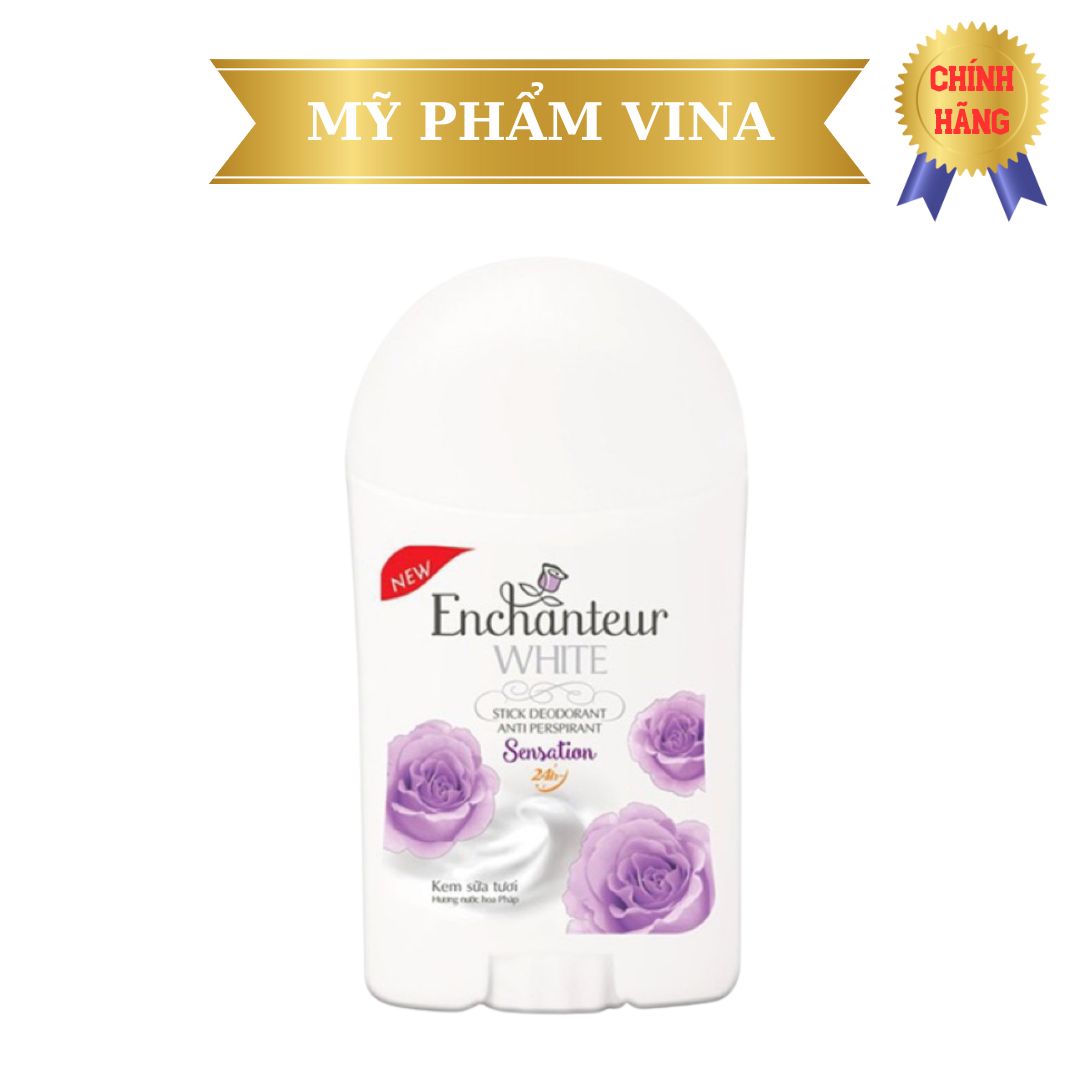 Sáp Khử Mùi Enchanteur Trắng Da Sensation 40gr