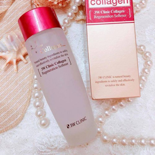 Nước hoa hồng collagen 3w clinic Regeneration Softener 150ml – Hàn quốc 1