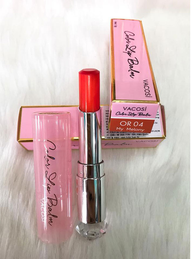 SON DƯỠNG VACOSI CÓ MÀU ĐỎ CAM - OR04: My Melony