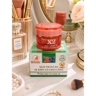 KEM X2 ĐĂNG DƯƠNG - KEM X2 TRẮNG DA SE KHÍT LỖ CHÂN LÔNG 8GR