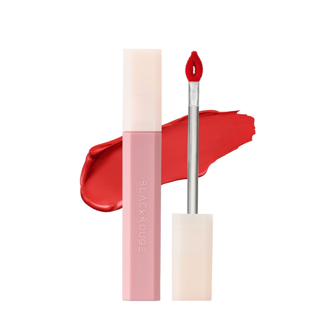 SON KEM LÌ, MỊN MÔI BLACK ROUGE HALF N HALF WATER VELVET 3.5G - HV02 - Mood Pomegranate: Đỏ hồng lựu 1