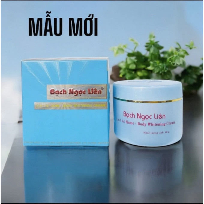 Kem dưỡng trắng da toàn thân 2 In 1 tại nhà Bạch Ngọc Liên – Body Whitening 2 in 1 At Home (90g) 1