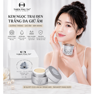 Kem Ngọc trai đen trắng da giữ ẩm 18g