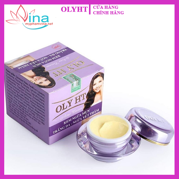 KEM OLY HT NGỪA MỤN - TRẮNG DA - NGỪA VẾT THÂM (25G)