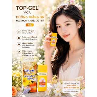 Kem TOP-GEL dưỡng trắng da, ngừa mụn, chống lão hóa 10g