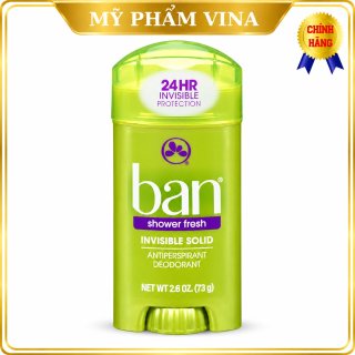 LĂN KHỬ MÙI BAN SHOWDER FRESH INVISIBLE SOLID 73gr