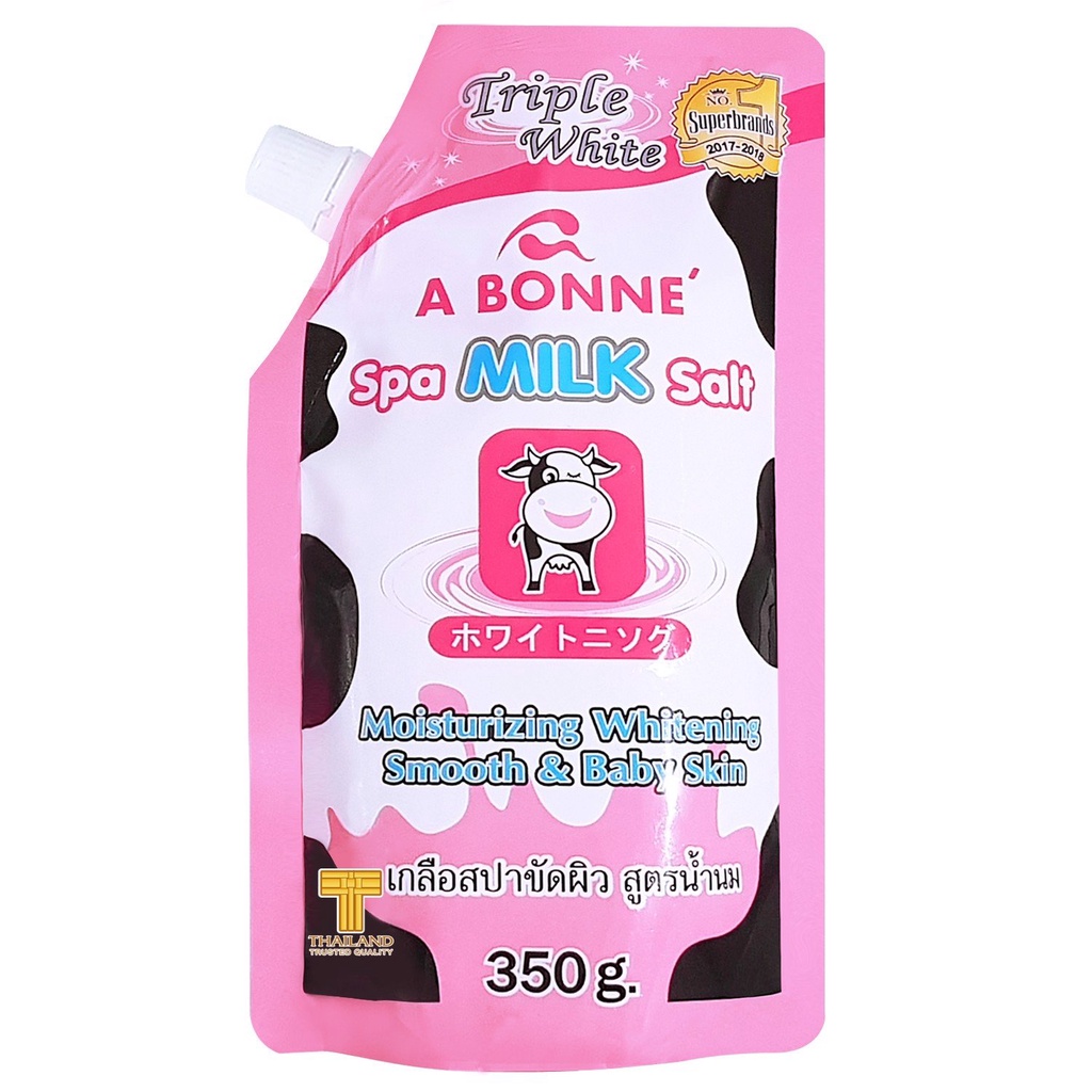 Muối Tắm Tẩy Tế Bào Chết A Bonne Spa Milk Salt 350ml