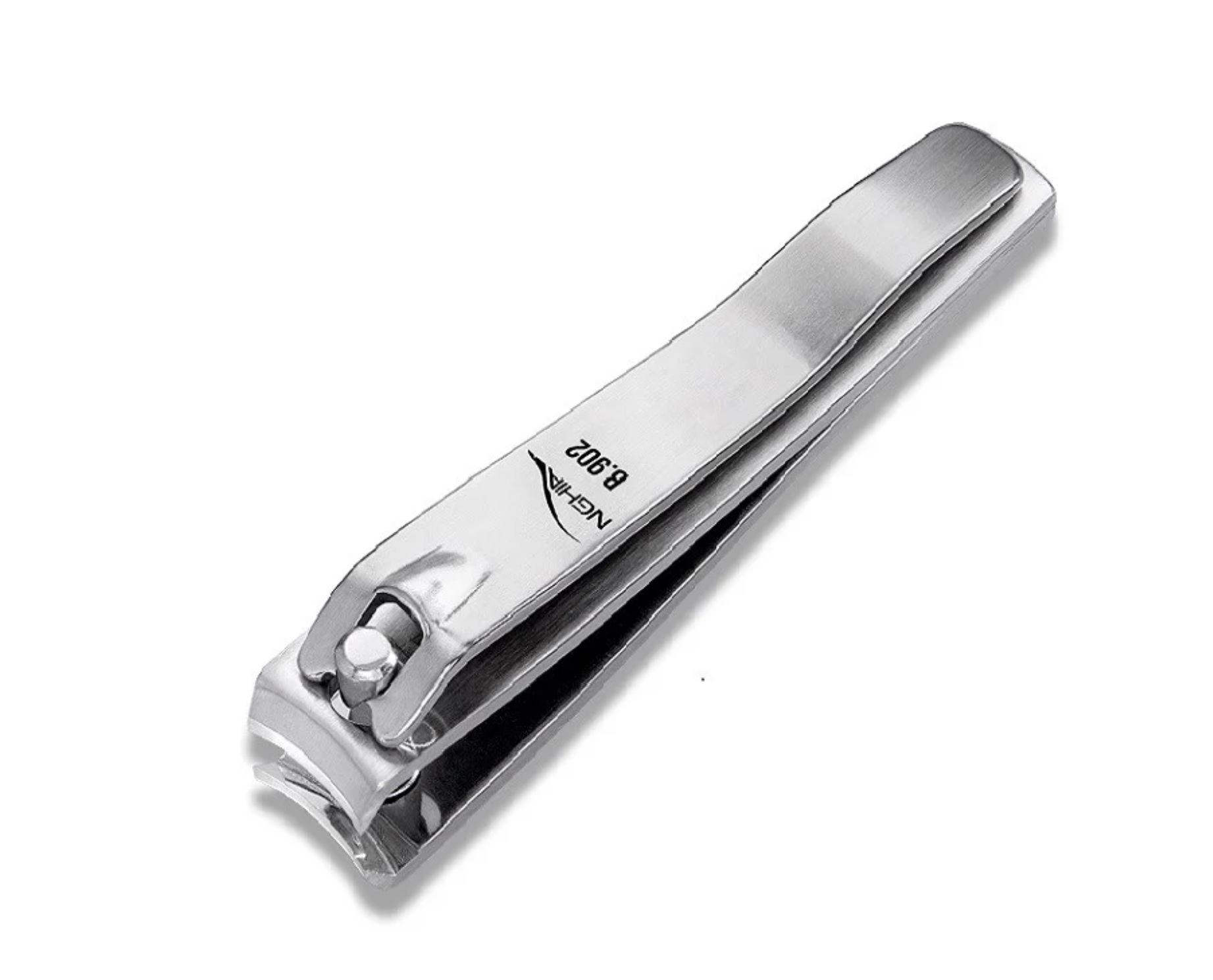 Bấm móng tay Kềm Nghĩa B.902 - thép không gỉ lưỡi cong loại lớn  2
