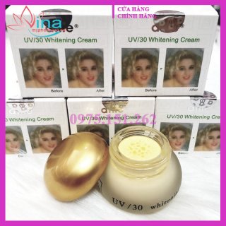 ( Nắp tròn ) Kem dưỡng trắng da, chống nắng UV/30 Atlie Vitamin E - 16g 1