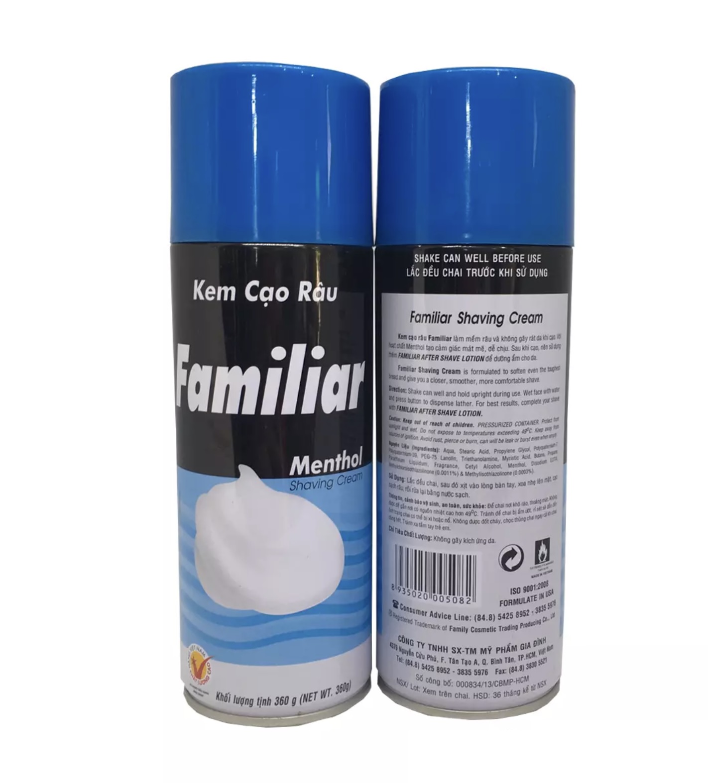 Kem cạo râu Familiar 300ml 1