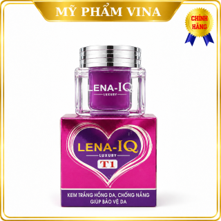 Kem LENA-IQ T1 LUXURY dưỡng trắng - Hồng da - Chống nắng - Lão hóa - Bảo vệ da 15g