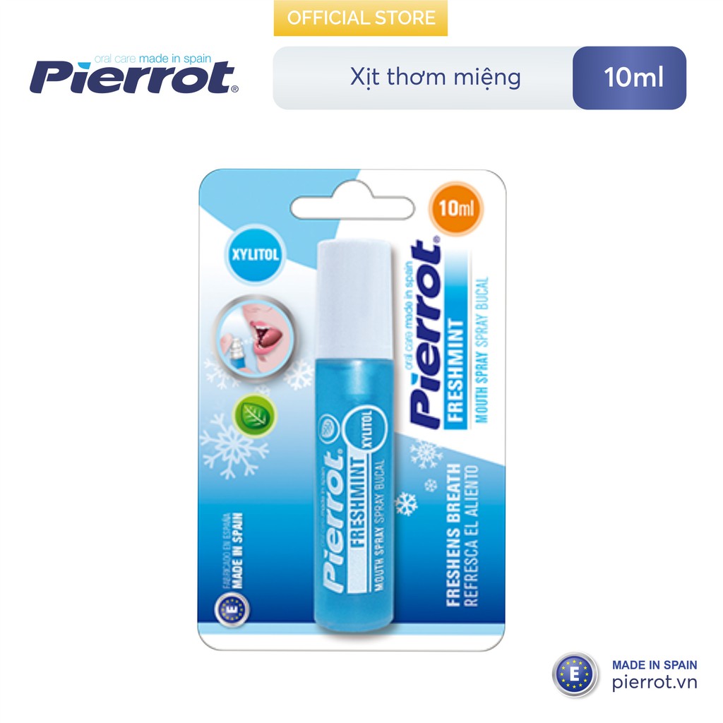 Nước Xịt Thơm Miệng, Diệt Khuẩn Pierrot 10ML 2