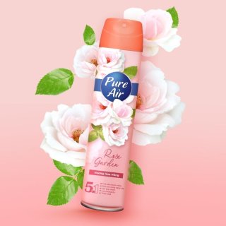 NƯỚC XỊT PHÒNG PURE AIR HƯƠNG HOA HỒNG 280ML