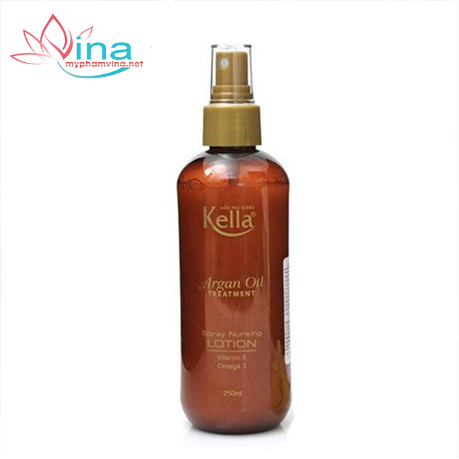 Sữa dưỡng mượt tóc Kella Argan Oil Treatment 250ml