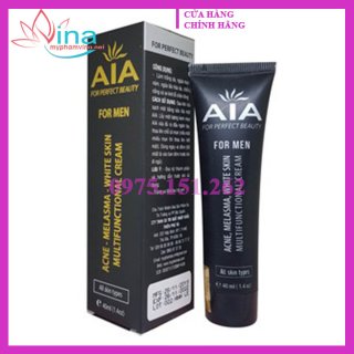 Kem  AIA sạch mụn thâm mờ sẹo ngăn nhờn trắng da se khít lỗ chân lông dành cho nam 40ml 1