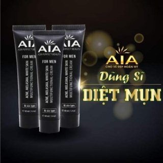 Kem  AIA sạch mụn thâm mờ sẹo ngăn nhờn trắng da se khít lỗ chân lông dành cho nam 40ml 2