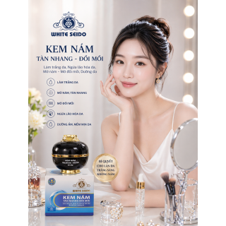 KEM WHITE SEIDO SẠCH NÁM TÀN NHANG ĐỒI MỒI 16GR