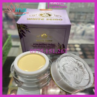KEM WHITE SEIDO DƯỠNG TRẮNG NGỪA LÃO HÓA DA-CHỐNG NẮNG SPF50 5.5GR 1
