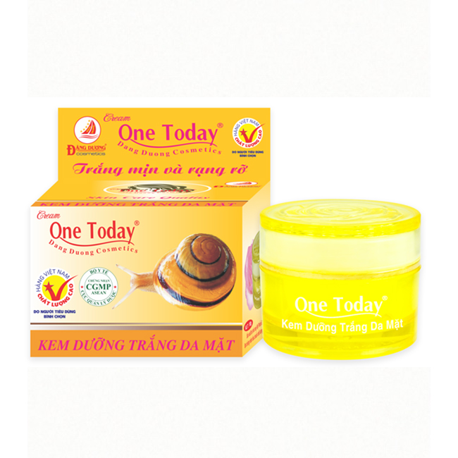 Kem One Today dưỡng trắng da mặt 9g