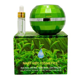 Kem Nhật Việt Trà xanh sạch nám đồi mồi ngừa nhăn làm trắng da -  35g 1