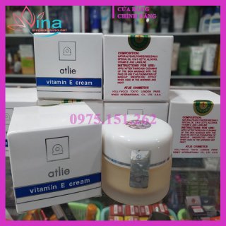 Kem dưỡng trắng da, chống nắng UV 30 Atlie Vitamin E - 16g 2