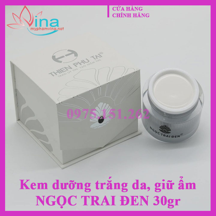Kem dưỡng trắng da, giữ ẩm NGỌC TRAI ĐEN 30gr