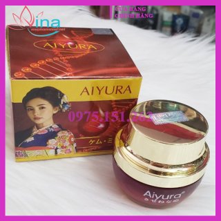KEM DƯỠNG TRẮNG NÁM TÀN NHANG CAO CẤP AIYURA (MÀU ĐỎ) 2