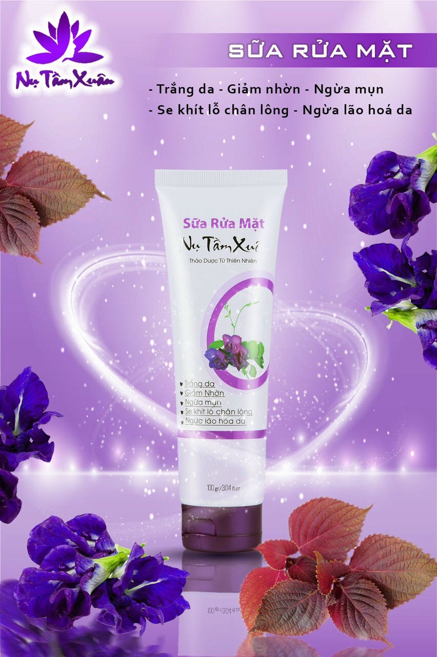 Sữa Rửa Mặt Nụ Tầm Xuân 100ml