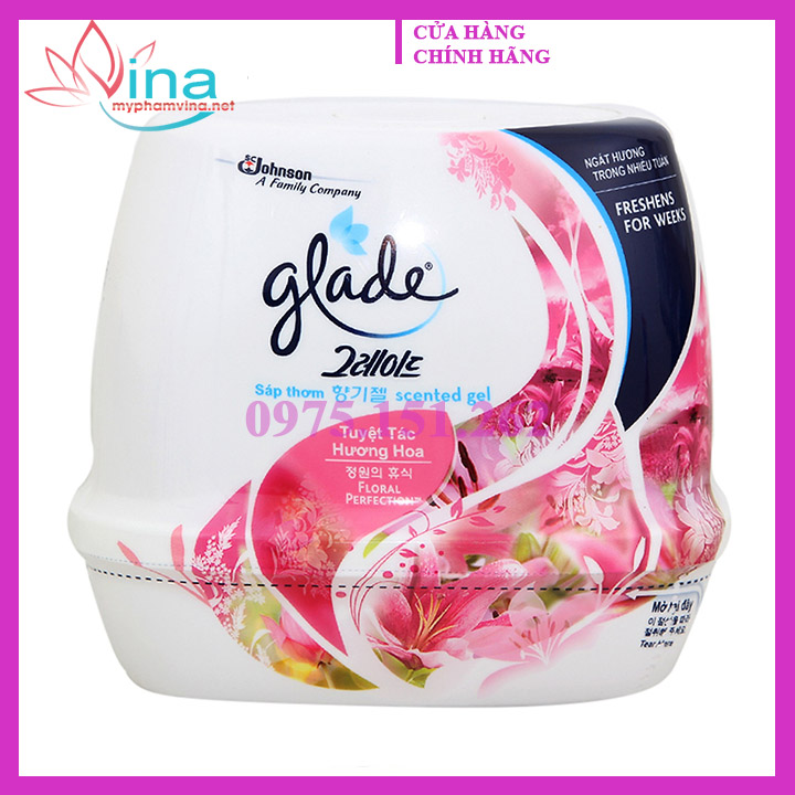 SÁP THƠM GLADE HƯƠNG HOA180GR 2