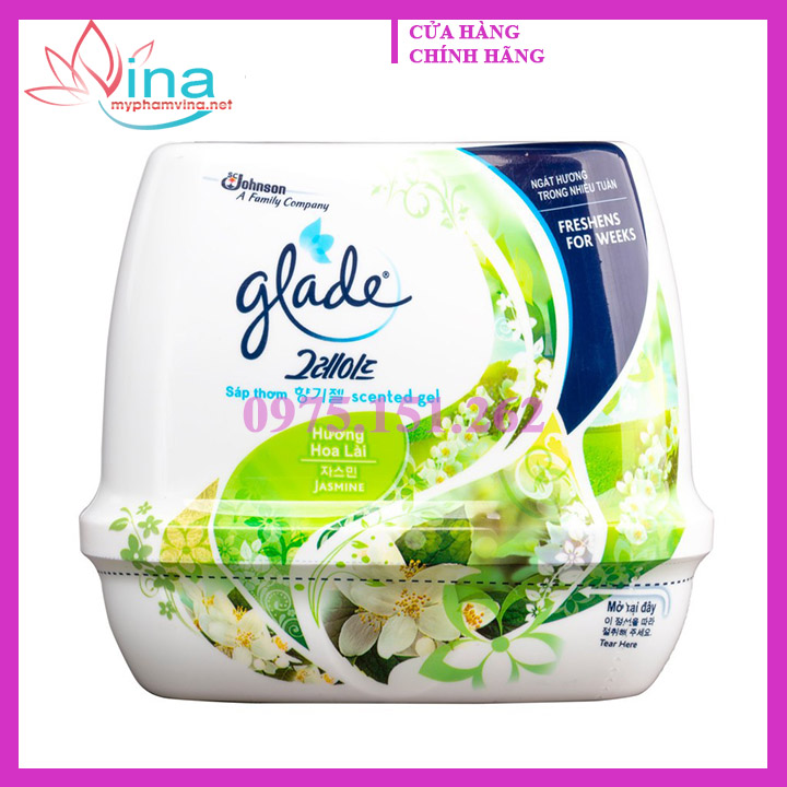 Sáp Thơm GLADE Hương Hoa Lài 180GR 1