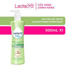 SỮA TẮM GỘI TRẺ EM LACTACYD MILKY 500ML