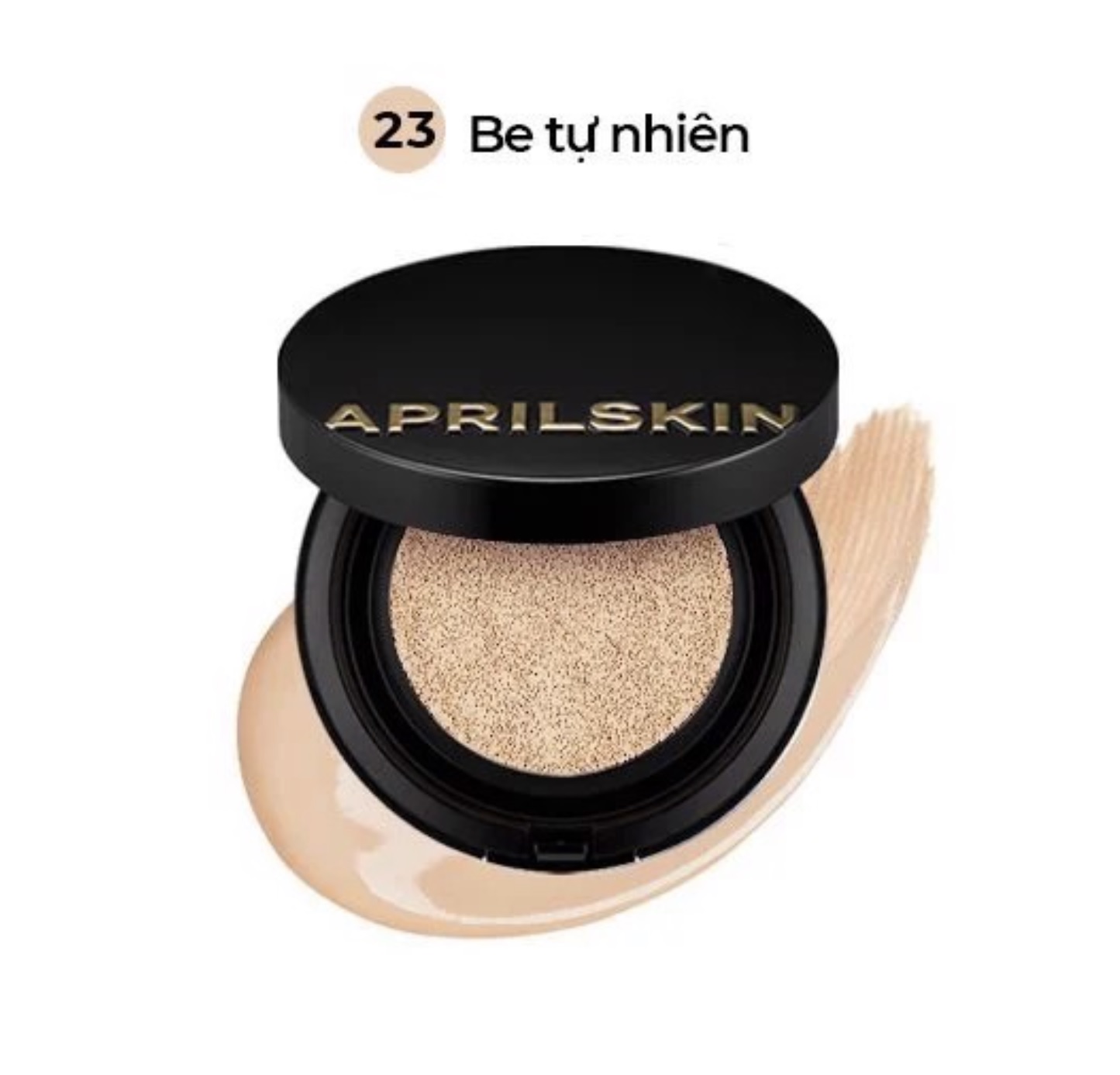 Phấn Nước April Skin Black Magic Snow Cushion SPF 50+/ PA+++ - #23 (Natural Beige): cho tông da trắng tự nhiên 2