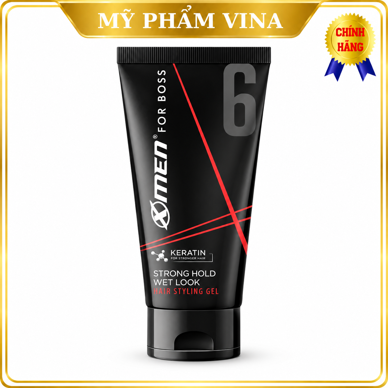 Gel vuốt tóc XMen For Boss Strong Hold Wet Look 150gr 1