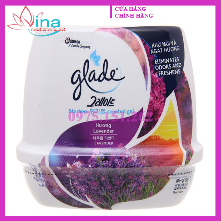Sáp thơm Glade Hương hoa oải hương 180g 2