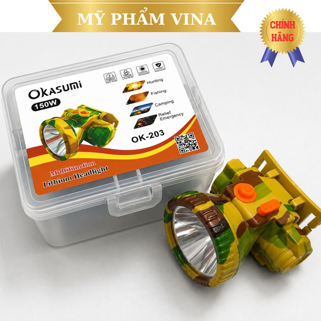 Đèn Pin Đội Đầu Siêu Sáng OK-203 2