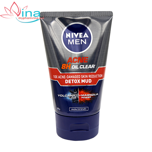 Sữa rửa mặt giúp giảm mụn và hư tổn da Nivea Men Acne-Damaged Skin Reduction (100g)