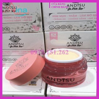 Kem Sạch Mụn – Sạch Thâm – Làm Mờ Sẹo Andisu 15gr 2