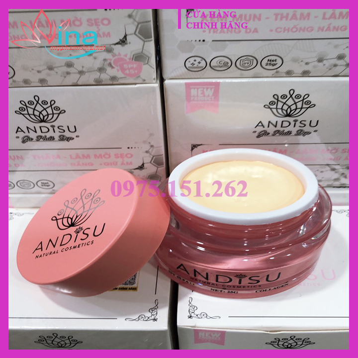 Kem Sạch Mụn – Sạch Thâm – Làm Mờ Sẹo Andisu 25gr