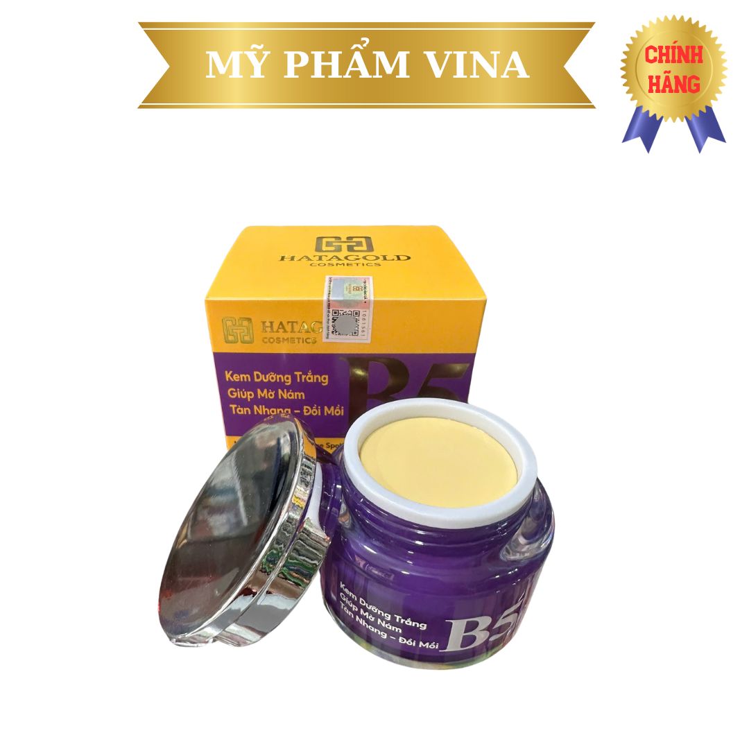 Kem Hatagold B5 Dưỡng Trắng Da Mờ Nám Tàn Nhang 10g