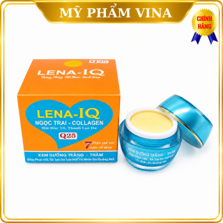 Kem Dưỡng Trắng LENA IQ Q25 - Giảm Thâm, Phục Hồi, Tái Tạo Da, Mờ Nhăn Quầng Mắt 18g