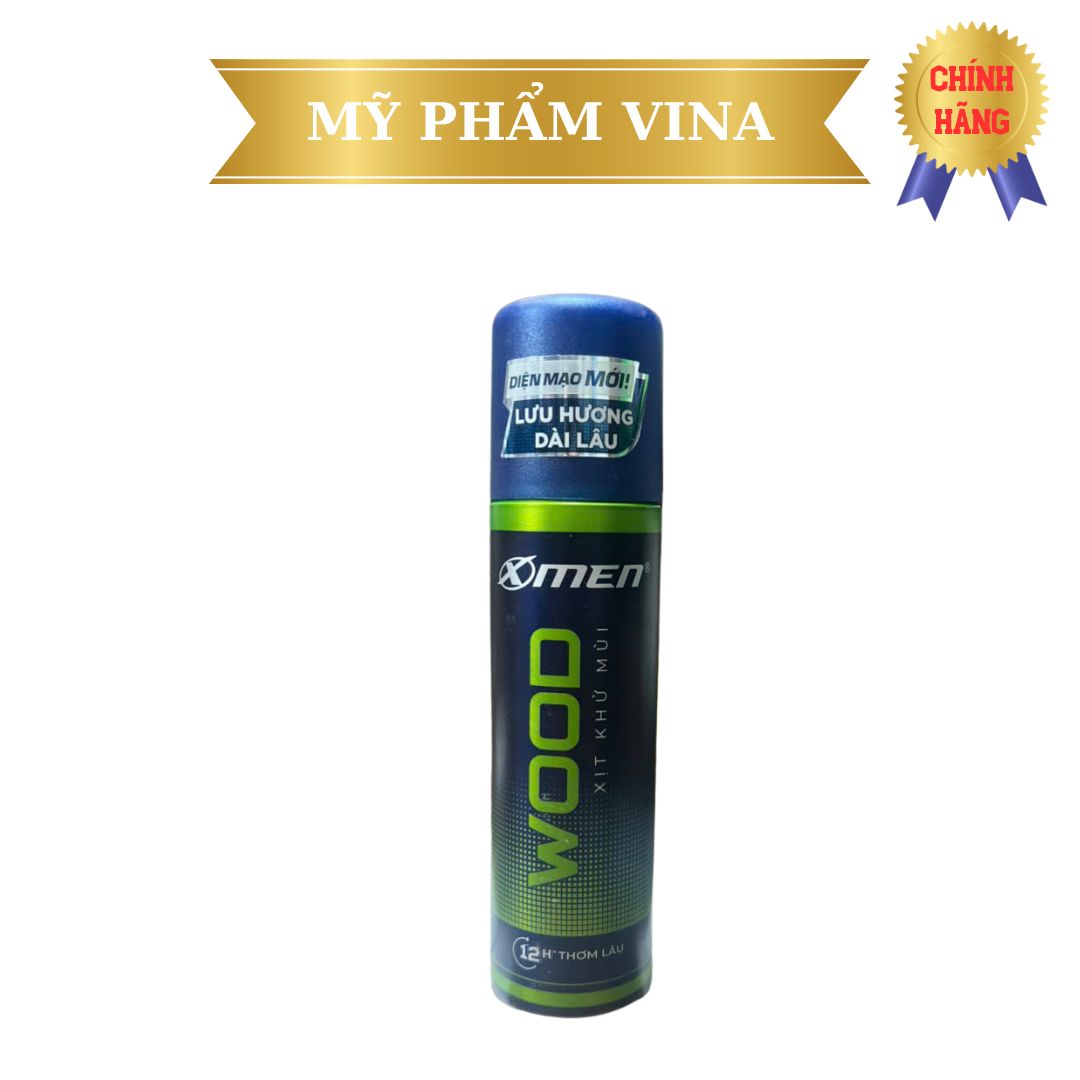 Xịtt khử mùi toàn thân XMen Wood Sport 150ml