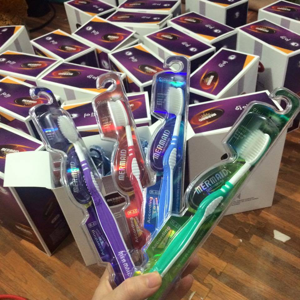 Bàn chải đánh răng Mermaid M65 – Nano Silver (Hàn Quốc) 1