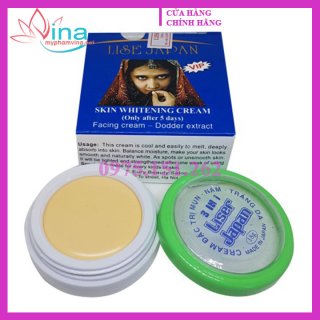 KEM LISE JAPAN TRẮNG DA 3 IN 1 - KEM MỤN NÁM TRẮNG DA LISE JAPAN 18G - KEM LISE CÔ GÁI ẤN ĐỘ 1