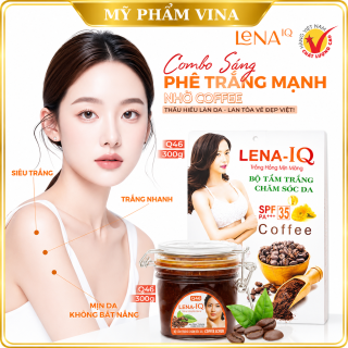 Tắm Trắng Cà Phê LENA IQ Q46 - TẮM TRẮNG LENA CÀ PHÊ