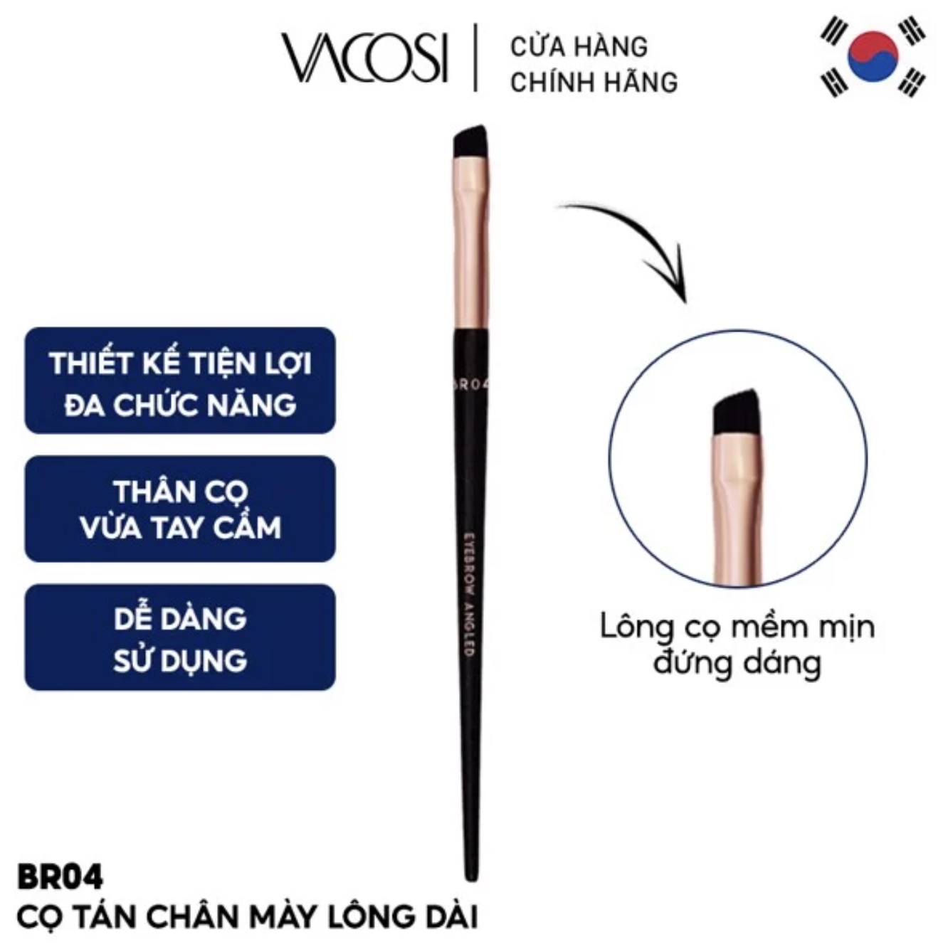 CỌ TÁN MÀY VACOSI HÀN QUỐC - BR04 2