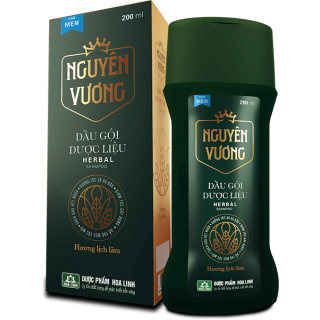 Dầu gội Thảo dược Nguyên Vương for men chai 180ml 1